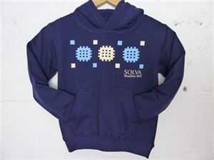 Picture of Oxford Navy Tapestry Hoodie