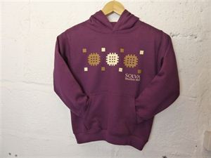 Picture of Plum Tapestry Hoodie