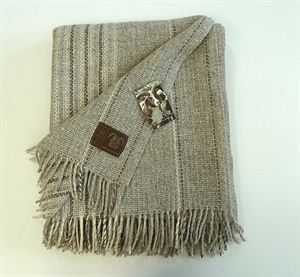 Picture of Jacobs Wool Striped Throw/Blanket