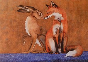 Picture of The Space between the Hare and Fox