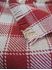 Picture of Welsh Check Floor Rug - Barn Red
