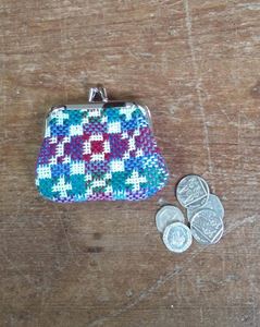 Picture of Small Tapestry Purse - 20