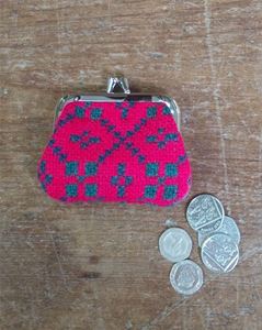 Picture of Small Tapestry Purse - 24