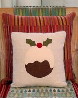 Picture of Christmas Pudding Cushion