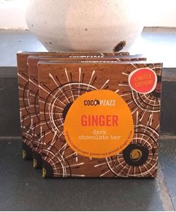 Picture of Ginger Dark Chocolate Bar 80g
