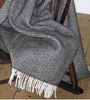 Picture of Jacobs Wool Brown Classic Throw