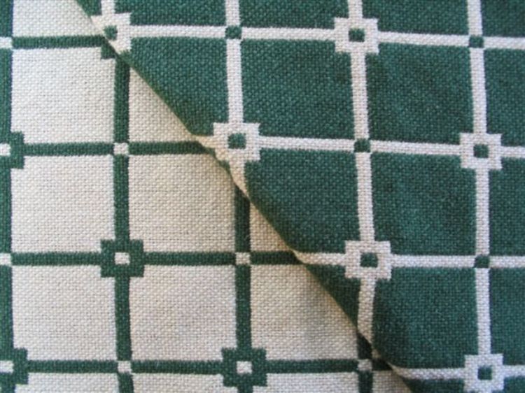 Picture of Green & Cream Preseli Floor Rug