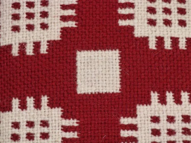 Picture of BerryRed Tapestry Cushion old version