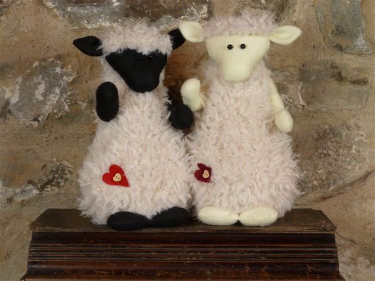 Picture of Welsh Sheep Doorstop