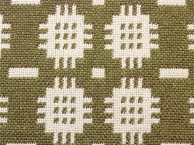 Picture of Fern Green Welsh Tapestry Floor Rug