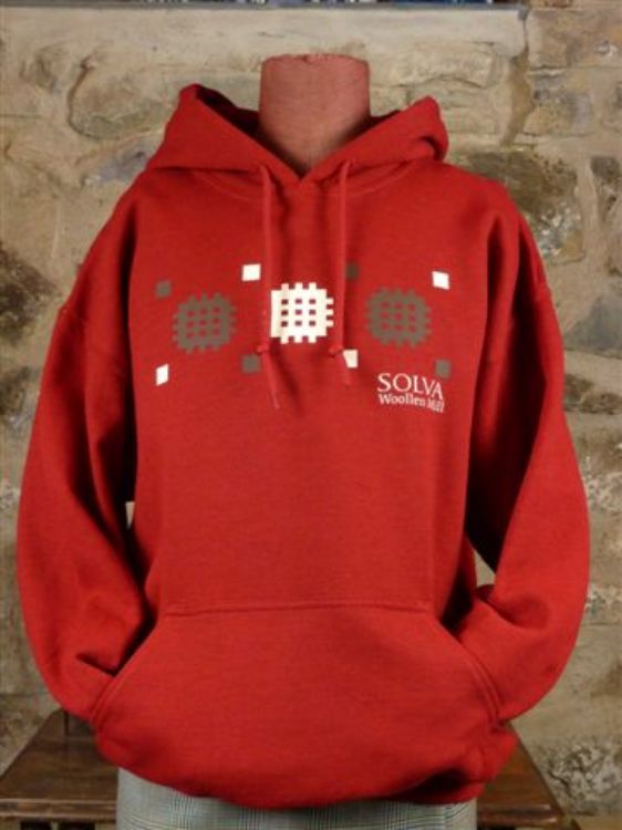 Picture of Antique Cherry Red Tapestry Hoodie