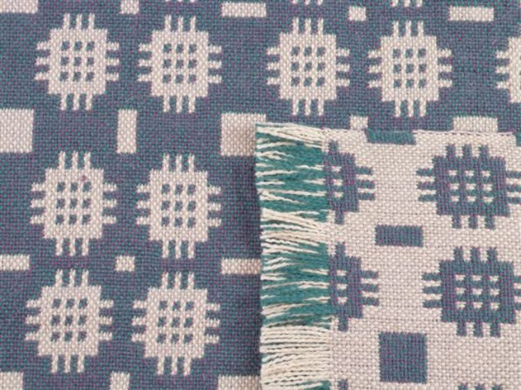Picture of Emerald & Violet Welsh Tapestry Floor Rug