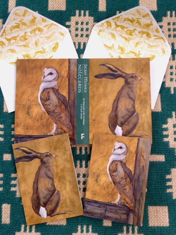 Picture of Owl & Hare Notecards