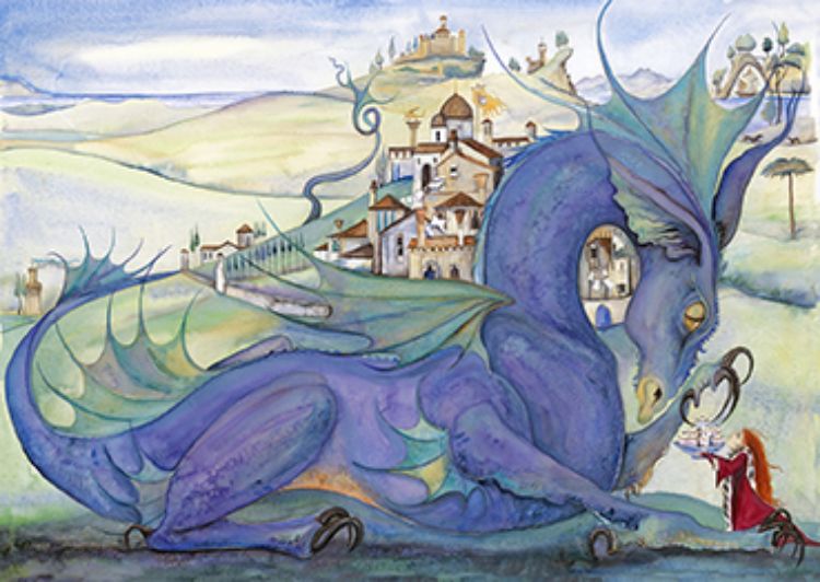 Picture of Jade Winged Dragon