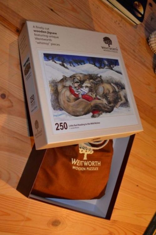 Picture of Little Red Reading to the Wild Wolves