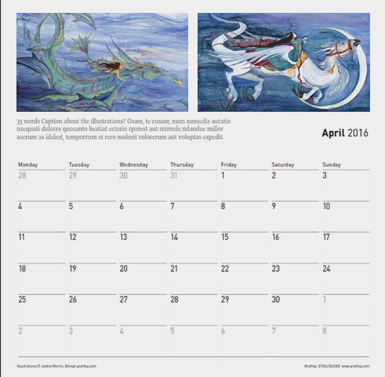Picture of Jackie Morris 2016 Calendar