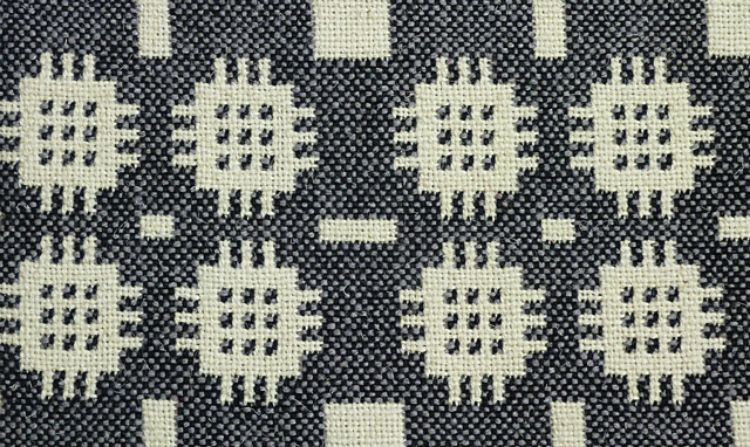 Picture of Charcoal Welsh Tapestry Floor Rug
