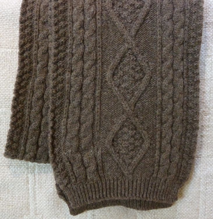 Picture of Aran scarf - AS01