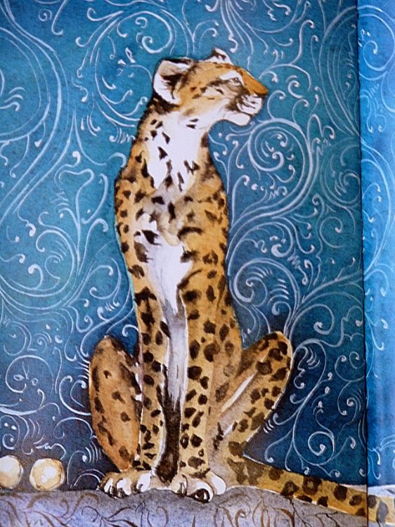 Picture of One Cheetah, One Cherry