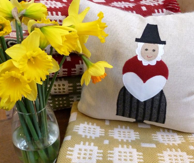Picture of Welsh Lady Cushion