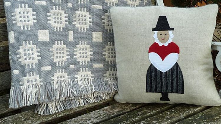 Picture of Welsh Lady Cushion