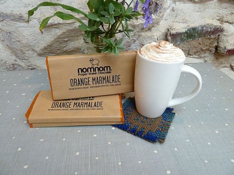 Picture of Orange Marmalade Welsh Chocolate