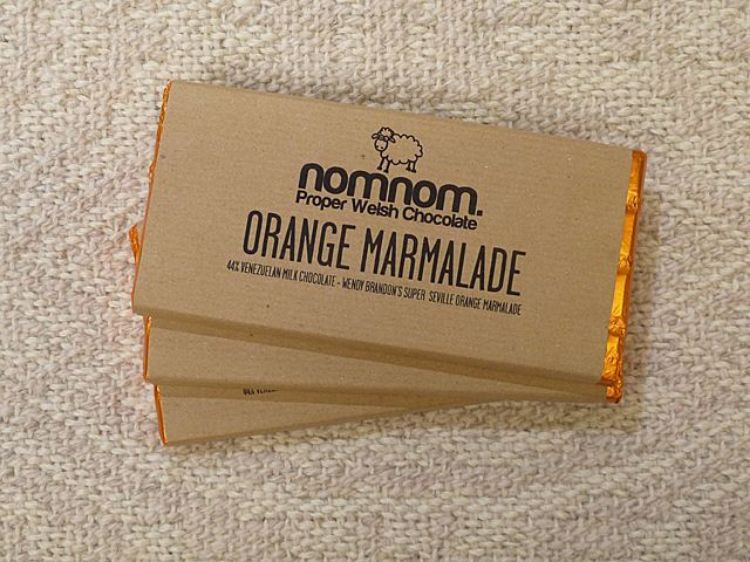 Picture of Orange Marmalade Welsh Chocolate