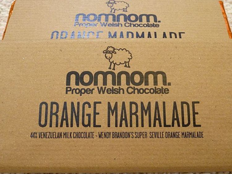 Picture of Orange Marmalade Welsh Chocolate