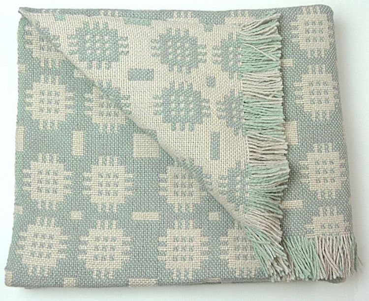 Picture of Celadon Welsh Tapestry Floor Rug