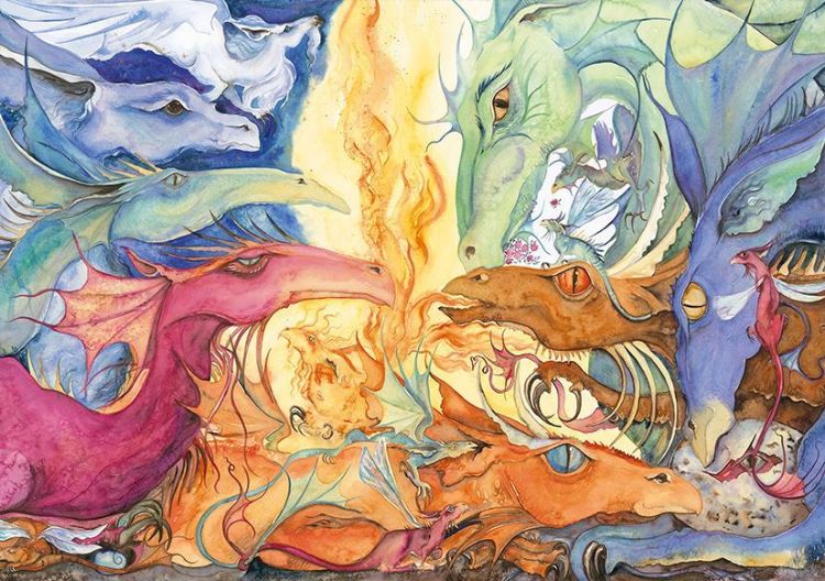 Picture of Tell Me A Dragon Postcards