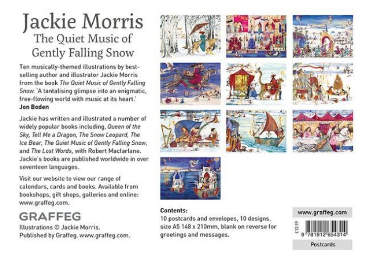 Picture of The Quiet Music of Gently Falling Snow Postcards