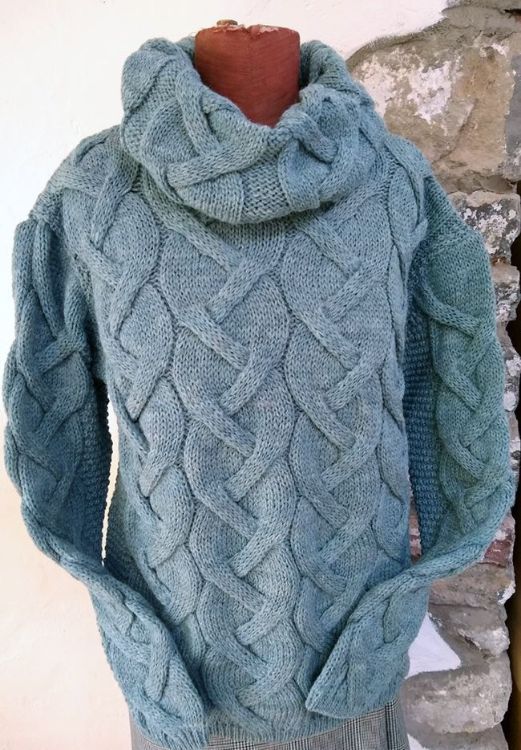 Picture of Ladies Cowl Cable Jumper