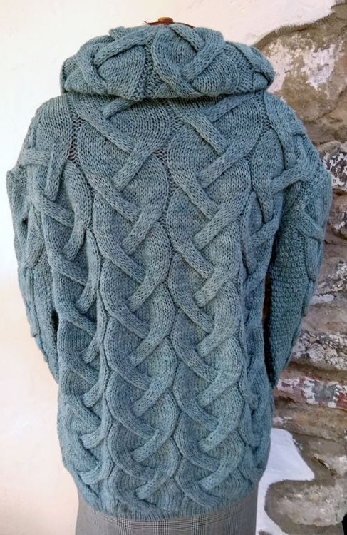 Picture of Ladies Cowl Cable Jumper