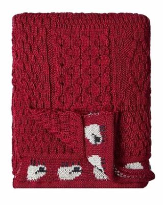 Show details for Red Wool Throw Picture of Red Wool Throw
