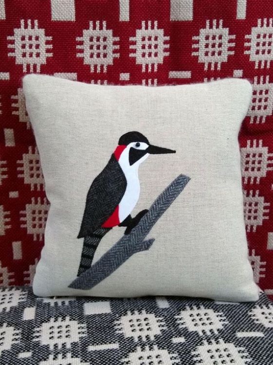 Picture of Woodpecker Cushion - Square