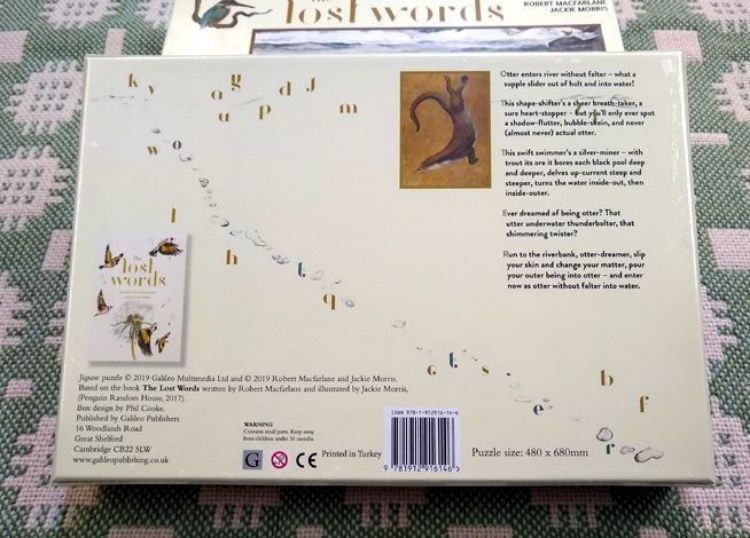Picture of The Lost Words Otter Jigsaw