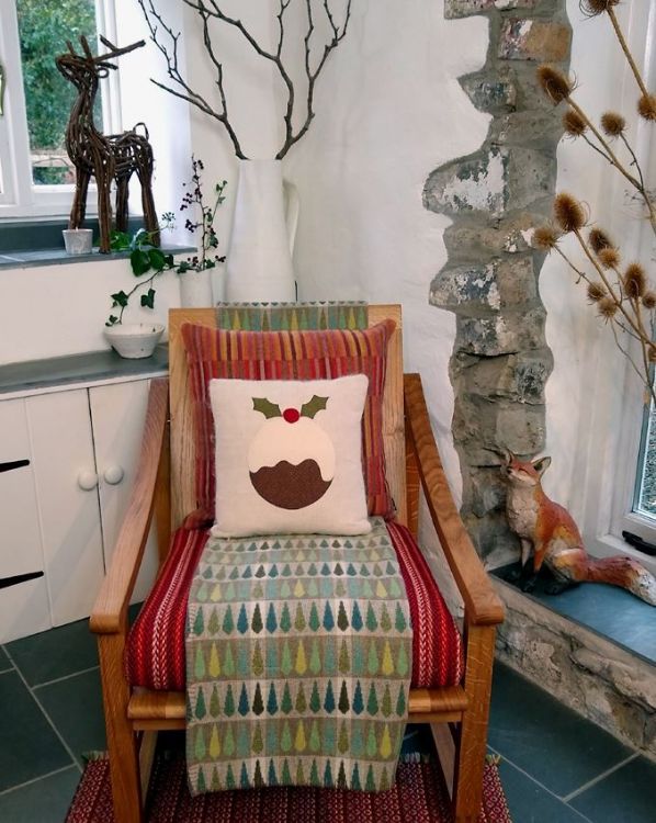 Picture of Christmas Pudding Cushion