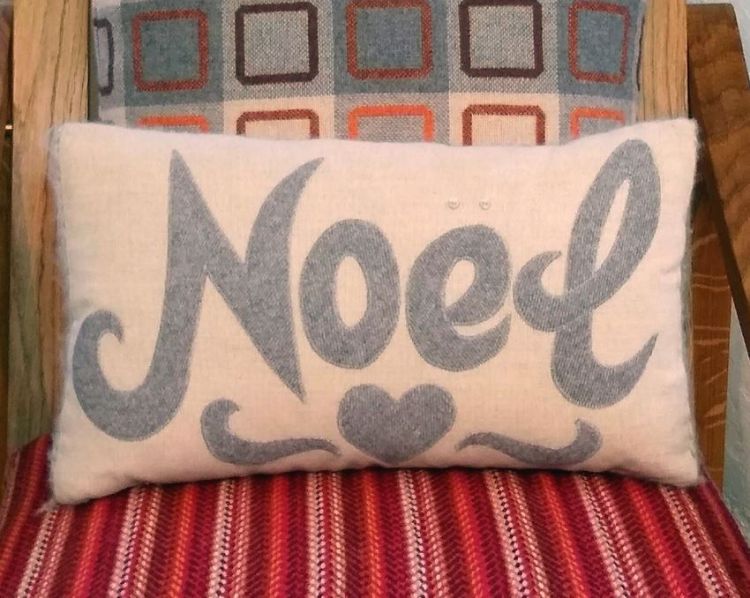 Picture of Noel Cushion - Silver