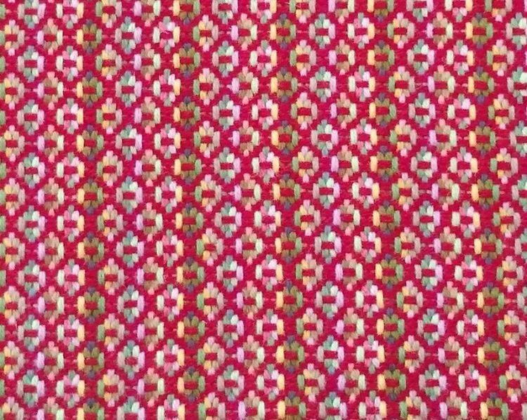 Picture of Berry Red Hiraeth Floor Rug