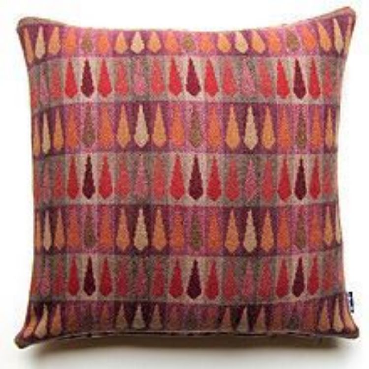 Picture of Fern Cushion - Berry
