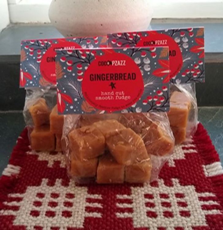 Picture of Gingerbread Hand Cut Fudge 145g