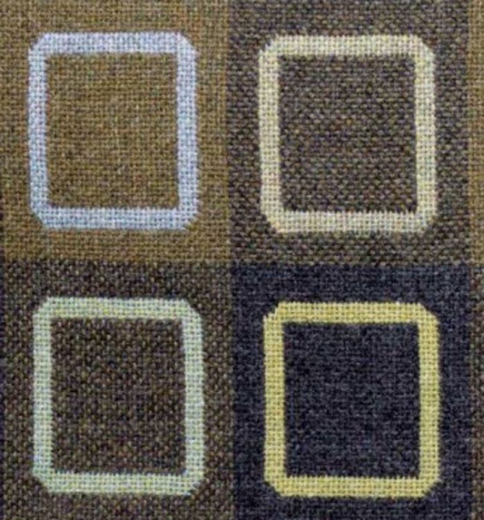 Picture of Squircle Outline Cushion - Sage