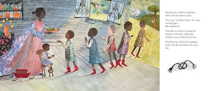 Mrs Noah's Pockets Jackie Morris and James Mayhew. Solva Woollen Mill