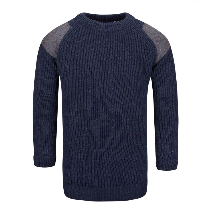 Picture of Tweed Men's Jumper - Denim