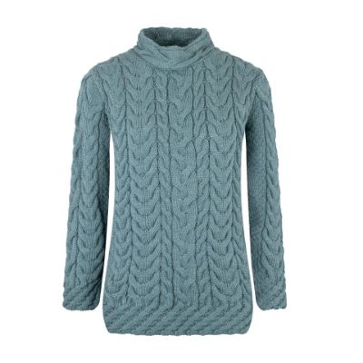 Show details for Storm Roll Neck Cable Jumper Picture of Storm Roll Neck Cable Jumper